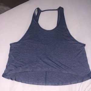 Lululemon Flowy Open Back Tank - Blue